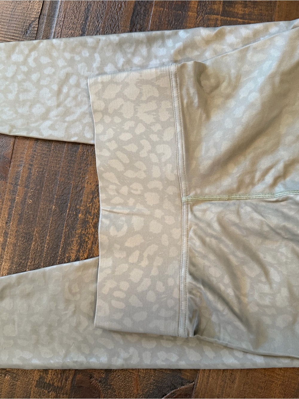 Carbon38 Olive-Taupe High-Rise Performance Leggings